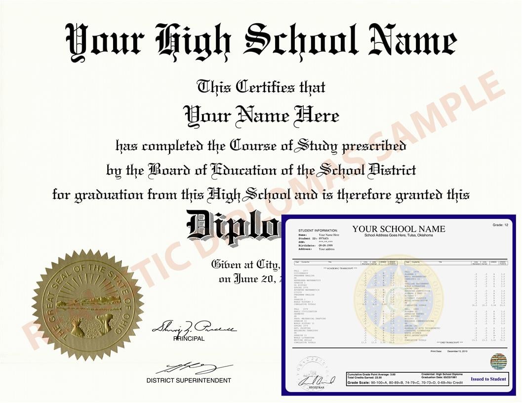 replacement-and-novelty-fake-high-school-diploma-and-transcripts